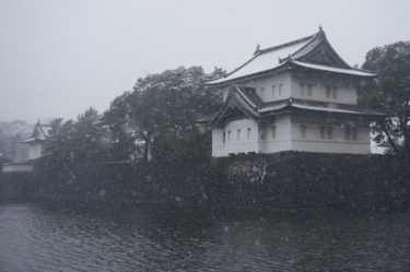 雪の江戸城 巽櫓