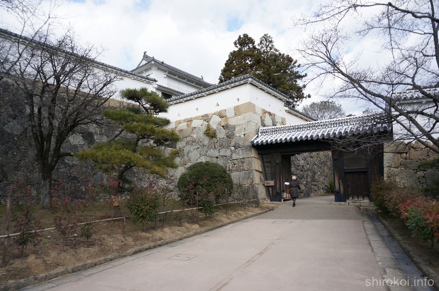 姫路城　いの門