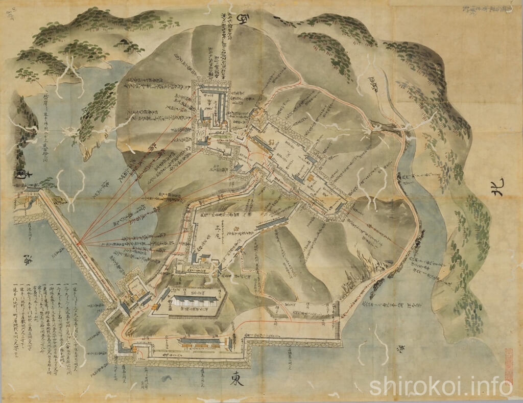 日本古城絵図　西海道之部　肥前甘草富岡城図