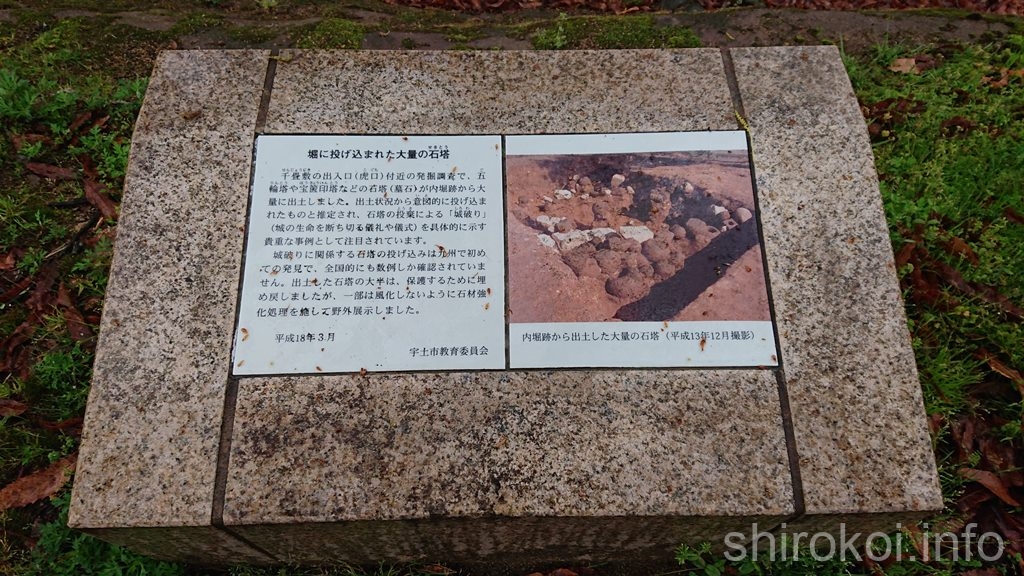 宇土古城 案内板