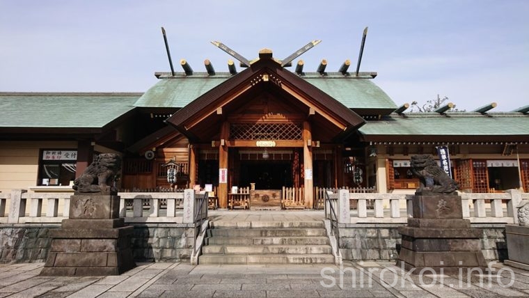石浜神社　社殿