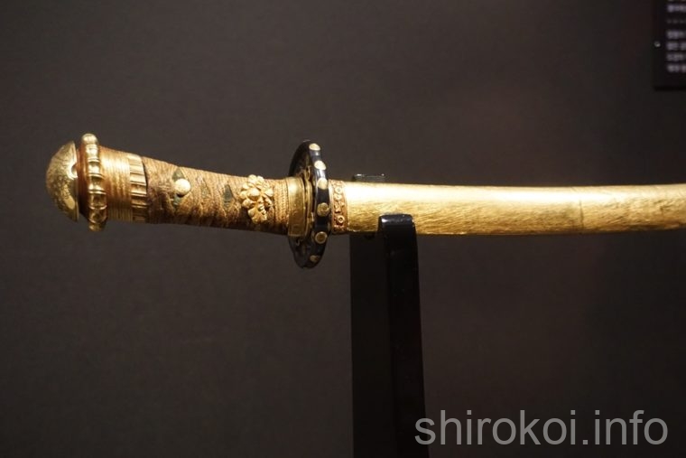 金装宝剣拵（千代金丸）の鞘