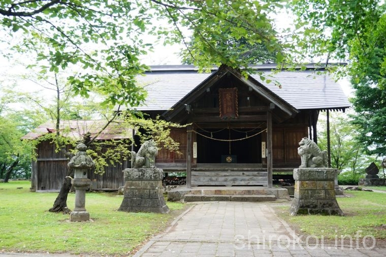 飯山城　本丸　葵神社